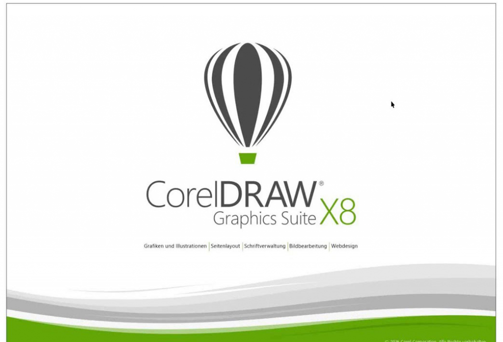 CorelDRAW Graphics Suite X8 img01