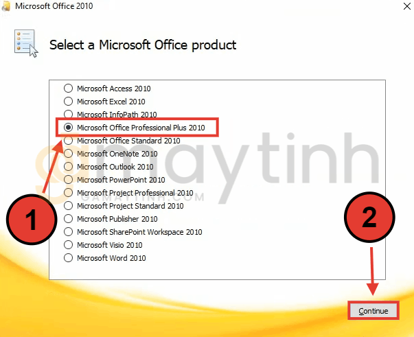 Hướng dẫn tải và cài đặt Office 2010 chi tiết