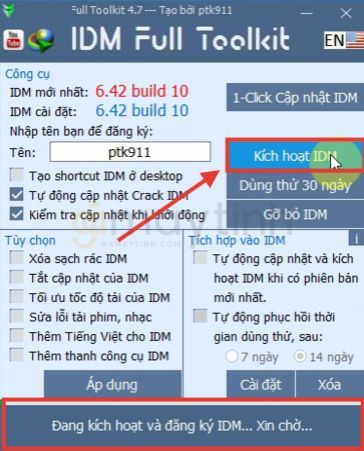 Hướng dẫn tải và cài đặt Internet Download Manager chi tiết 